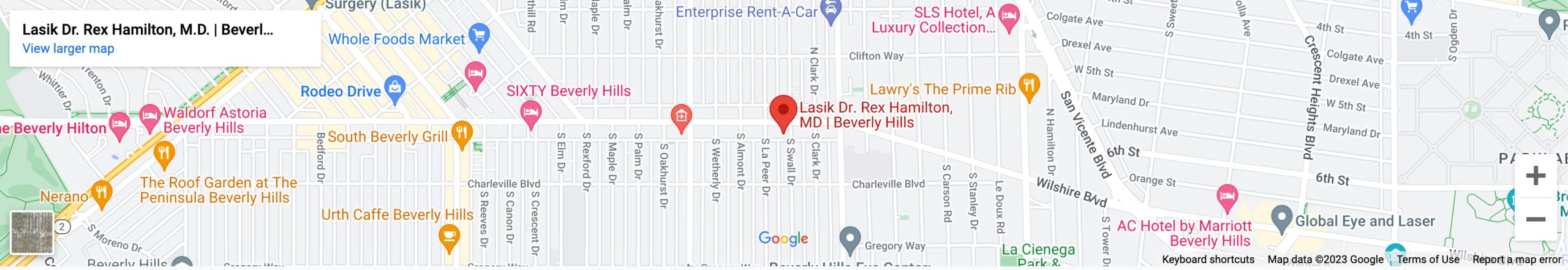 Beverly Hills, Los Angeles Map