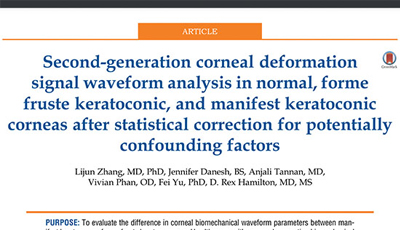 Second Generation Corneal Deformation Signal