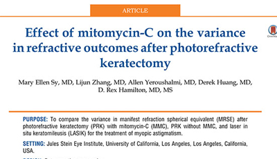 Effect Of Mitomycin C On The Variance In